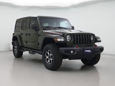 Green 2021 Jeep Wrangler Unlimited Rubicon