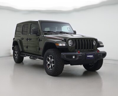 Green 2021 Jeep Wrangler Unlimited Rubicon