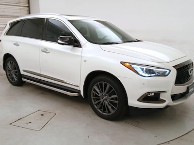 White 2020 Infiniti QX60 Luxe
