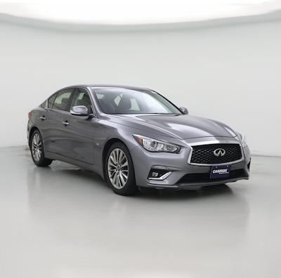 Gray 2018 Infiniti Q50 Luxe