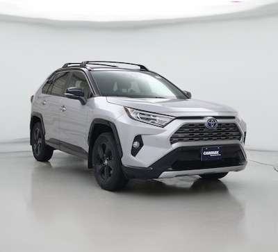 Silver 2020 Toyota RAV4 Hybrid XSE
