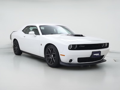 White 2016 Dodge Challenger 392 Hemi Scat Pack Shaker