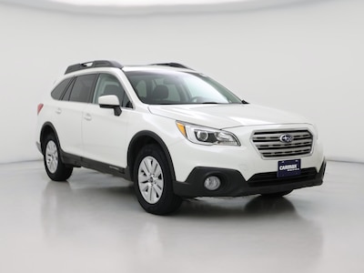 White 2015 Subaru Outback Premium