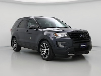 Blue 2017 Ford Explorer Sport