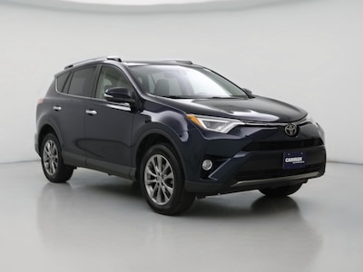Blue 2018 Toyota RAV4 Limited