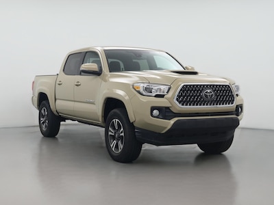 Tan 2019 Toyota Tacoma TRD Sport