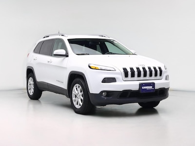 White 2015 Jeep Cherokee Latitude