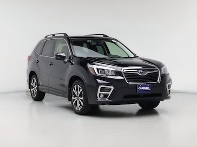 Black 2020 Subaru Forester Limited