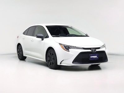 White 2021 Toyota Corolla LE