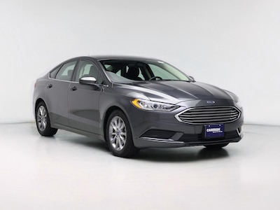 Gray 2017 Ford Fusion SE