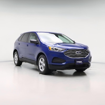 Blue 2021 Ford Edge SE