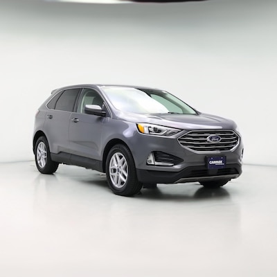 Gray 2021 Ford Edge SEL
