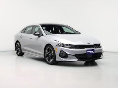 Gray 2021 Kia K5 GT-Line