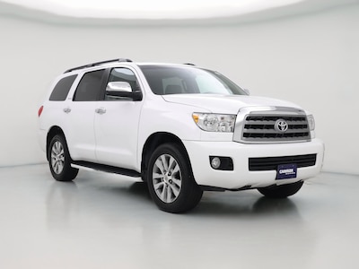 White 2015 Toyota Sequoia Limited