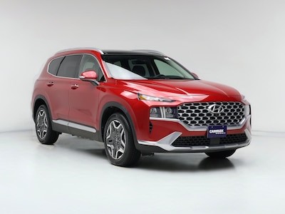 Red 2022 Hyundai Santa Fe Limited