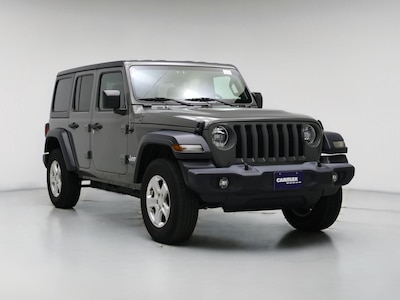 Gray 2020 Jeep Wrangler Unlimited Sport