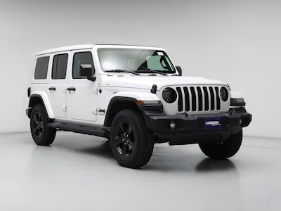 White 2020 Jeep Wrangler Unlimited Sahara Altitude