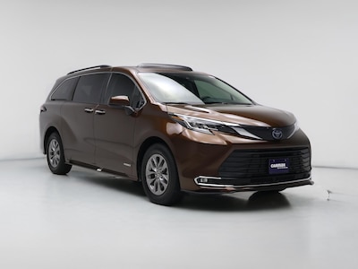 Brown 2021 Toyota Sienna Hybrid XLE