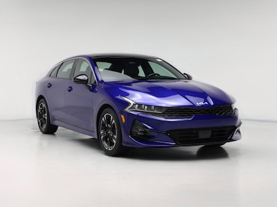 Blue 2022 Kia K5 GT-Line