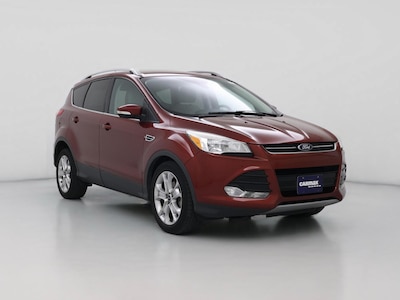 Red 2014 Ford Escape Titanium