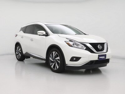 White 2017 Nissan Murano Platinum
