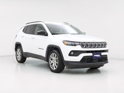 White 2022 Jeep Compass Latitude Lux