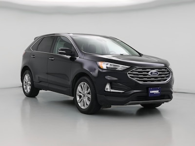 White 2024 Ford Edge Titanium