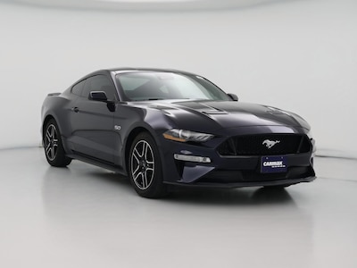 Blue 2021 Ford Mustang GT