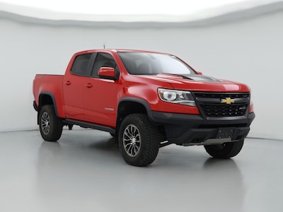 Red 2017 Chevrolet Colorado ZR2