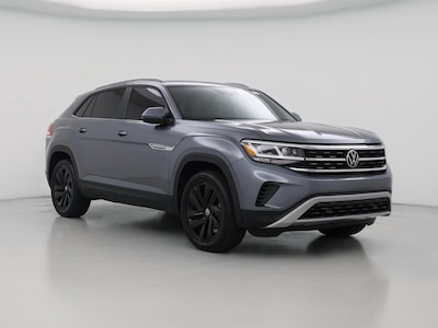 Gray 2022 Volkswagen Atlas Cross Sport SE w/Tech