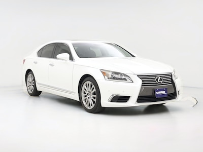 White 2013 Lexus LS 460