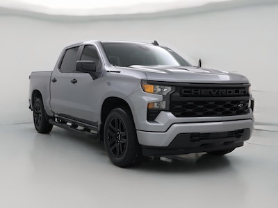 Silver 2023 Chevrolet Silverado 1500 Custom