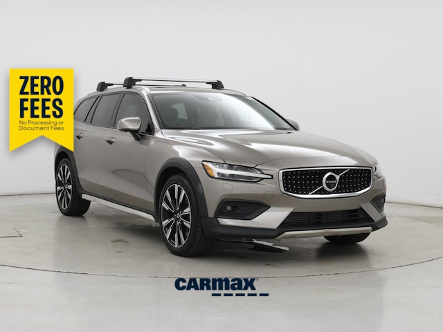 Silver 2020 Volvo V60 Cross Country T5 AWD Wagon All-Wheel Drive Automatic