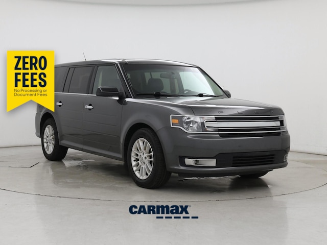 Gray 2019 Ford Flex SEL AWD SUV / Crossover All-Wheel Drive Automatic