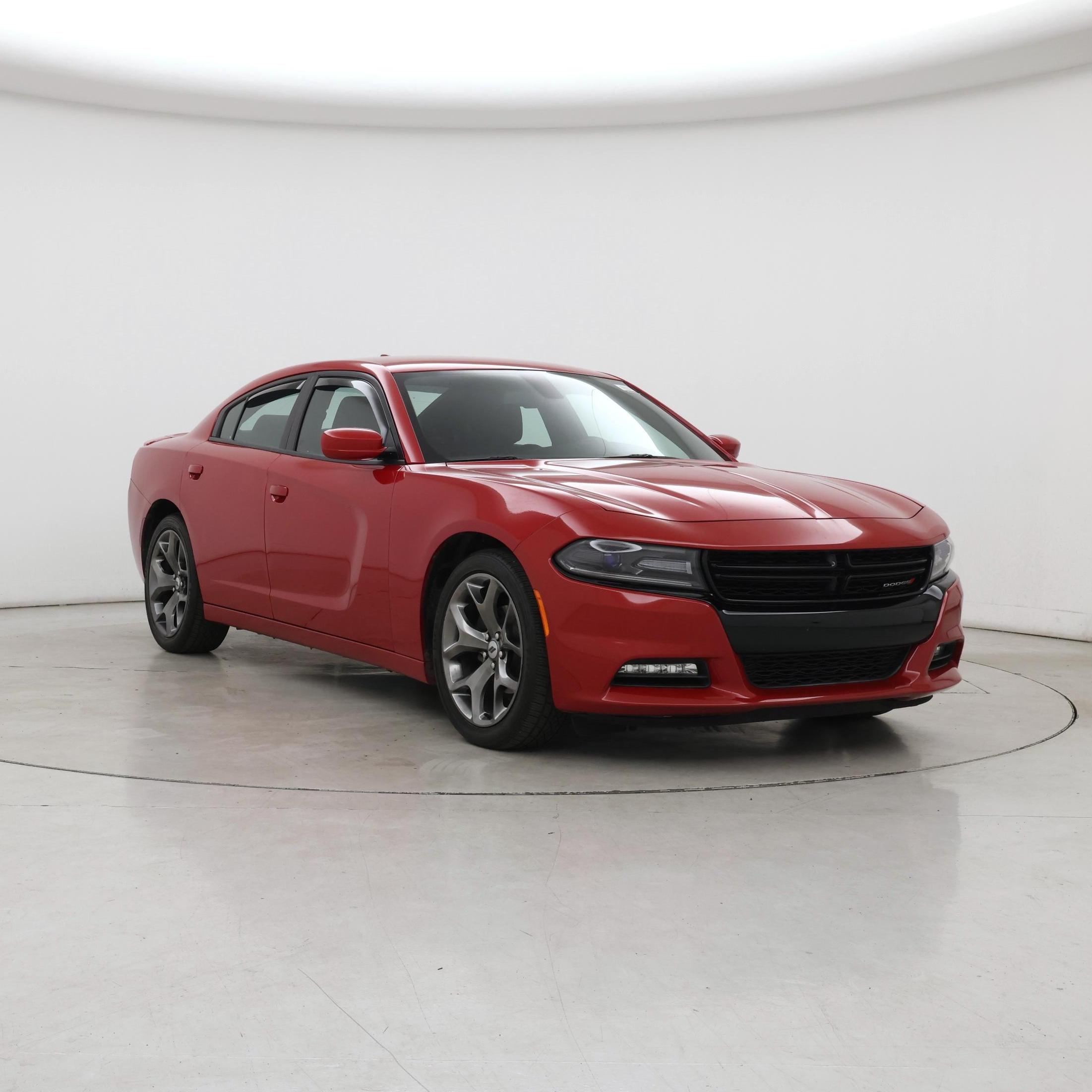 Red 2017 Dodge Charger Sedan Rear-Wheel Drive Automatic