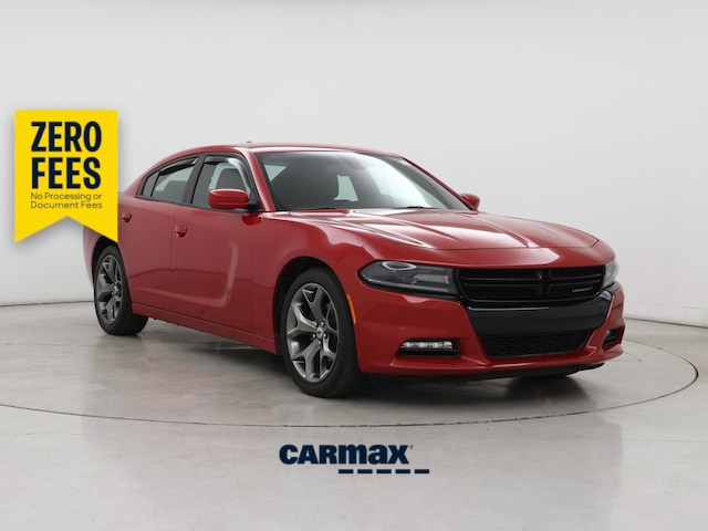 Red 2017 Dodge Charger Sedan Rear-Wheel Drive Automatic