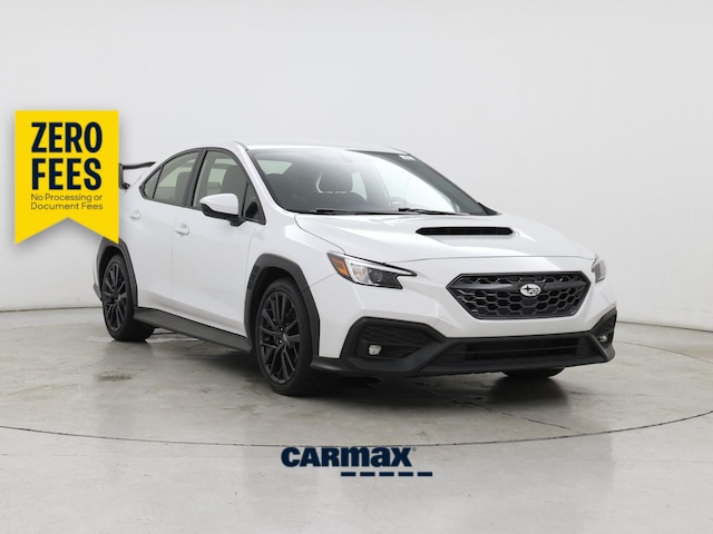 White 2023 Subaru WRX Premium AWD Sedan All-Wheel Drive Manual