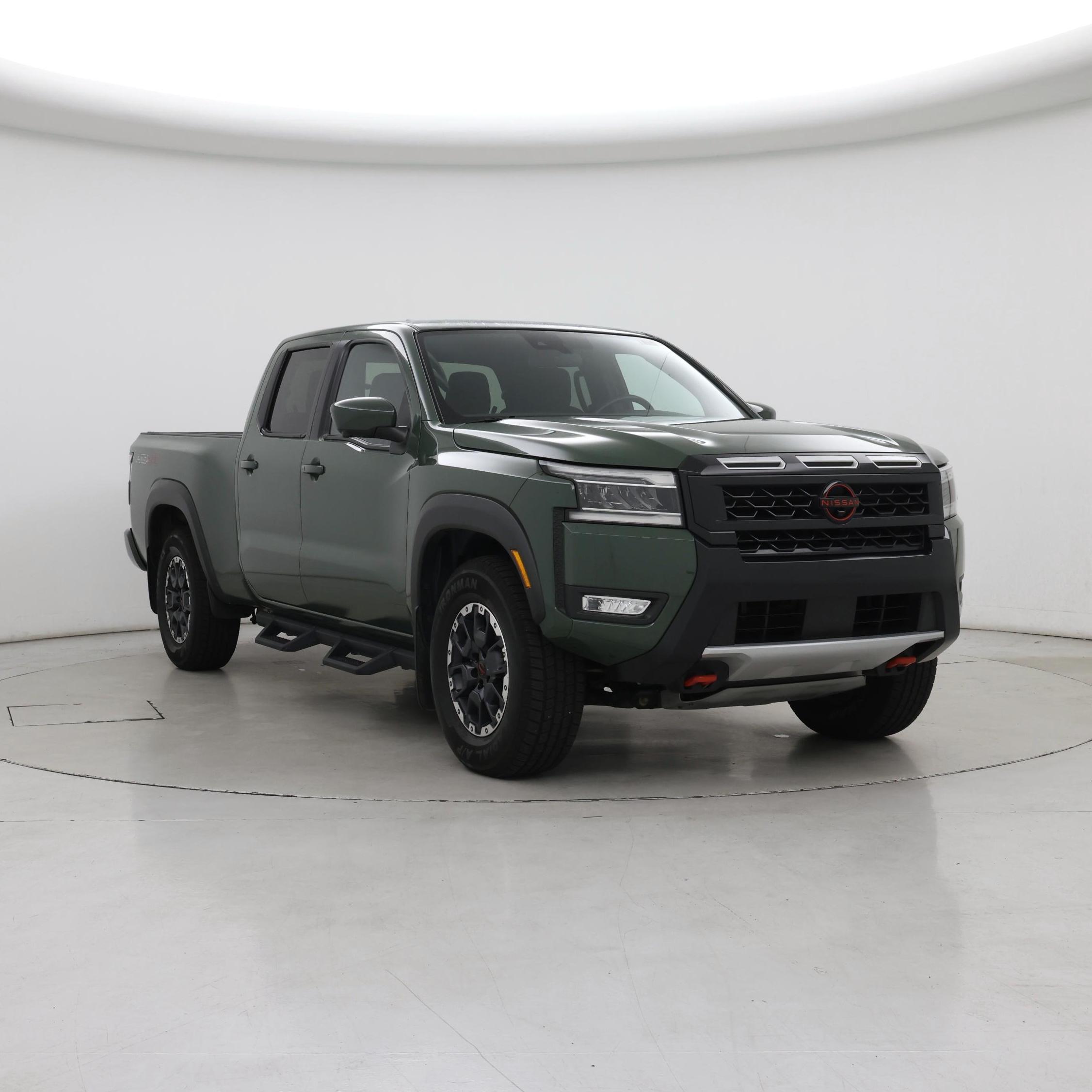 Green 2025 Nissan Frontier Pickup Truck Four-Wheel Drive Automatic