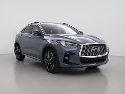 Blue 2025 Infiniti QX55 Luxe