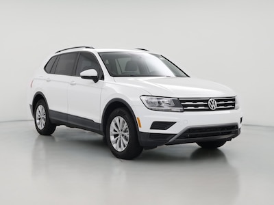 White 2019 Volkswagen Tiguan S
