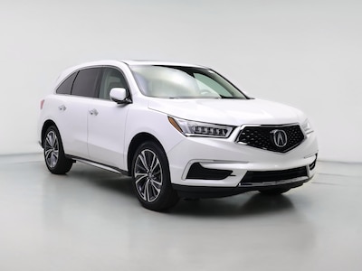 White 2020 Acura MDX Technology