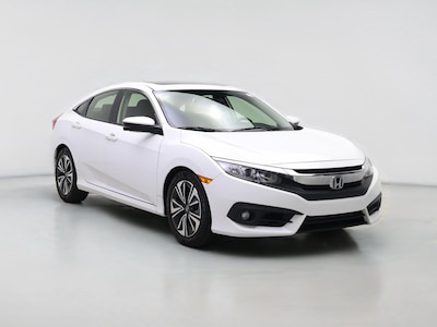 White 2018 Honda Civic EX-T