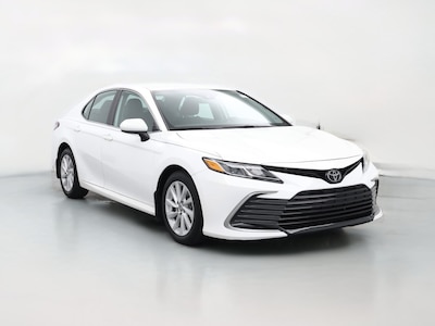 White 2021 Toyota Camry LE