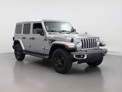 Silver 2020 Jeep Wrangler Unlimited Sahara