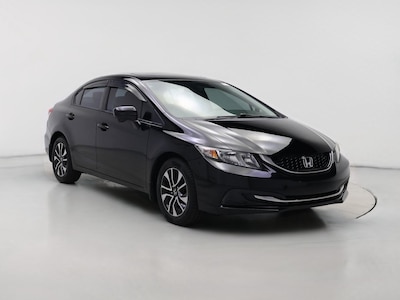 Black 2015 Honda Civic EX