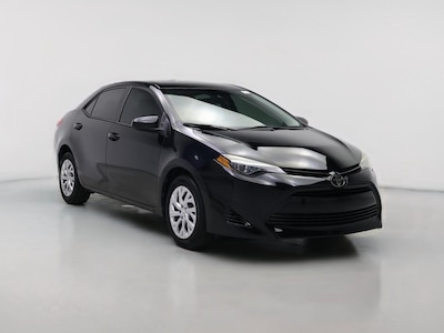 Black 2018 Toyota Corolla LE