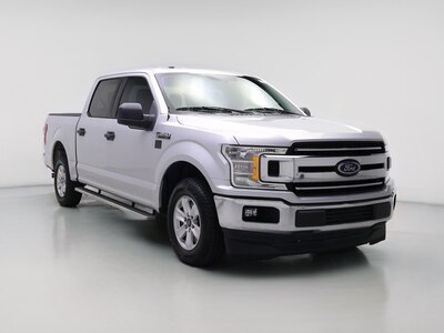 Silver 2018 Ford F150 XLT