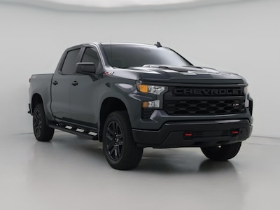 Gray 2025 Chevrolet Silverado 1500 Custom Trail Boss