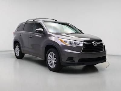 Gray 2014 Toyota Highlander LE