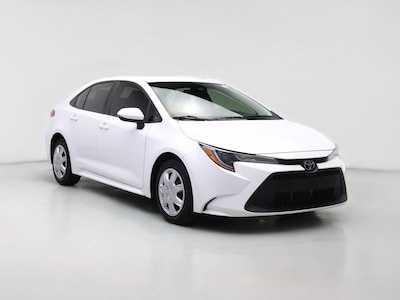 White 2021 Toyota Corolla LE